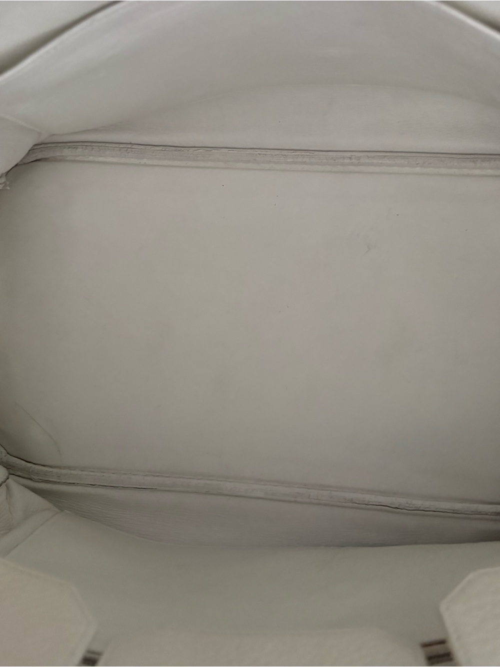 Hermes Cream Birkin 35 with Silver Hardware - Picture 9 of 10